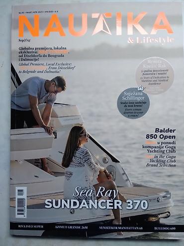 navgear gp 35: Casopis:Nautika. Broj 95. Mart/April2025.tezina 855 gr.2 kom.cena za — 1
