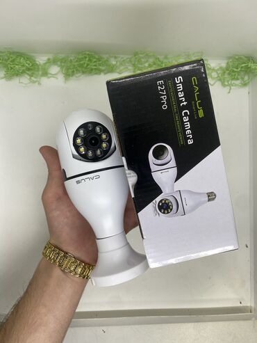 mini camera wifi baku: Calus E27Pro Smart Kamera Qiymət 50yox❌ ✅Wifi qoşulma ✅Sd card