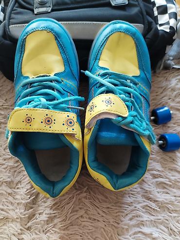 kanki: Uşaq üçün təkərli idman ayaqqabıları (roller shoes) - Rəng — 1