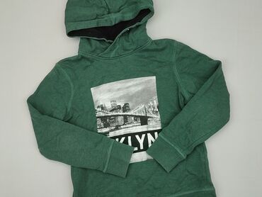 sweterek świąteczny niemowlęcy: Sweatshirt, H&M, 10 years, 134-140 cm, condition - Good