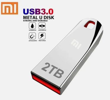 çexol qiymetleri: Flash kart Xiaomi, 2 TB, USB 3.0, Yeni