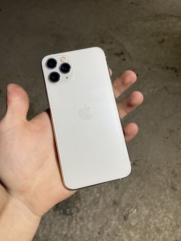 магнитола ремонт: IPhone 11 Pro, Колдонулган, 64 ГБ, Ак, 100 %