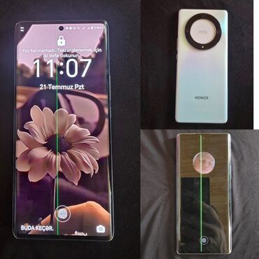 Honor: Honor X9a, 128 GB, rəng - Ağ, Sensor, Barmaq izi, İki sim kartlı