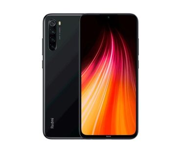 kontakt home redmi note 10: Xiaomi Redmi Note 8, 64 GB, rəng - Qara, 
 Barmaq izi, İki sim kartlı, Face ID