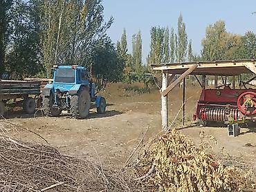 прицеп на сельхозтехнику: Трактор с прицепом и комплект навесного оборудования для сельхозработ — 3