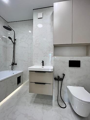 group: 2 комнаты, 60 м², Асанбай мкр Элитка, 9 этаж, Дизайнерский ремонт — 5