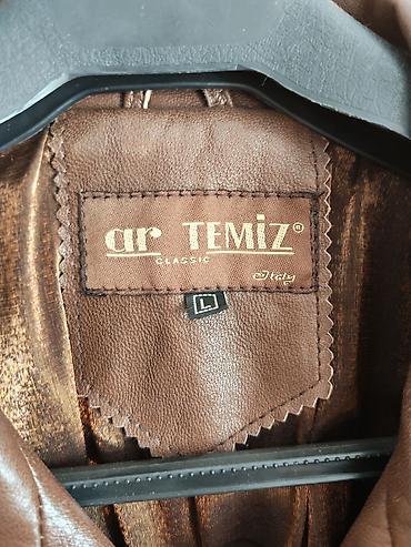 lil solid ez cigarete: Ženska kožna jakna/kaput AR TEMIZ Classic, veličina L. - Materijal — 2