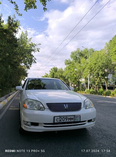 ланкурузер прадо: Toyota Mark II: 2002 г., 2.5 л, Автомат, Бензин, Седан