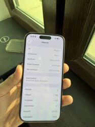 Apple iPhone: IPhone 16 Pro, 256 GB, Desert Titanium, Simsiz şarj, Sənədlərlə, Zəmanət — 8