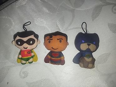 maqnit oyuncaqlar: DC mövzusunda yumşaq asqılı oyuncaqlar dəsti - Model/obrazlar: Robin — 1