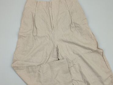 lniana spódnice z kieszeniami: Spodnie 3/4 Damskie, M, stan - Bardzo dobry