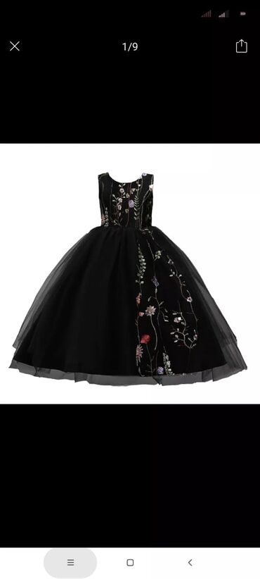 Платья: Детское платье, цвет - Белый — 5