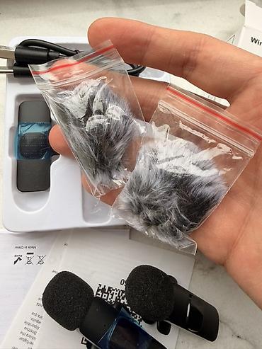 veten komputer: 🎤 Wireless Lavalier microphone/ simsiz mikrofon (iPhone üçün) – Yeni — 4