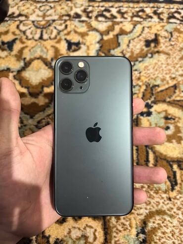 дисплей на айфон 11 про макс: IPhone 11 Pro, 256 ГБ, Matte Midnight Green, 84 %