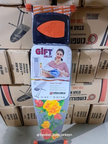 Ütüləmə lövhələri: Utu stolu qatlanan qalin ayaqli xrom utu altliqli — 18