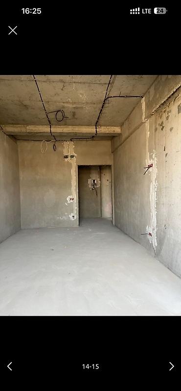 mega hous: 1 комната, 48 м², Средний Джал Элитка, Мансарда этаж, ПСО (под самоотделку) — 7