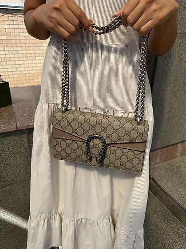 gucci bamboo: Сумка Gucci Dionysus GG Small - Материал: фирменное канвас-полотно - — 2