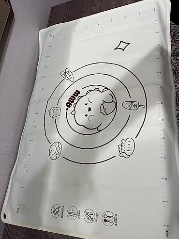 раскатка теста: 🥖 Готовьте с удовольствием: Силиконовый коврик для раскатки теста с — 1