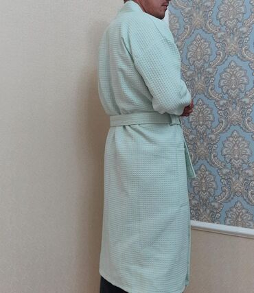 Домашние костюмы: Оптом минимум 10 шт! Мужской вафельный халат Женский вафельный халат — 10