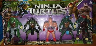 nerf puska: NINDZA KORNJACE I KRANG SET OD 5 FIGURA NOV TNMT AKCIJA | Cene nisu — 7