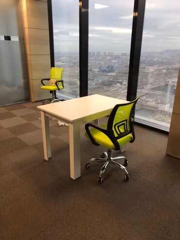 Ofis və oyun kresloları: Yeni, Təkərli, Qolları tənzimlənmir, Parça — 12