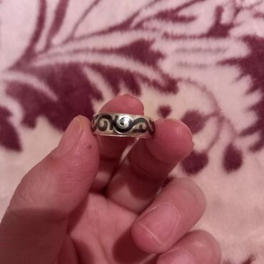 помолвочное кольцо: Серебро 925. Размер 18