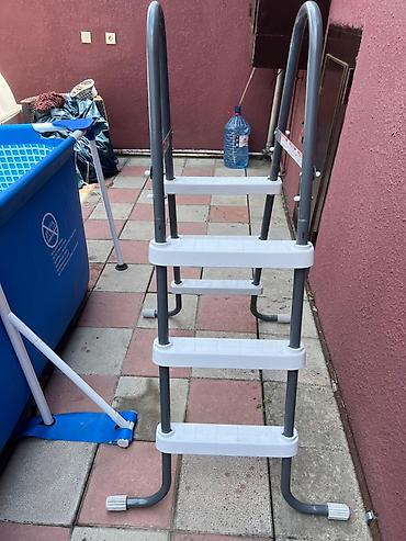 nərdivan satışı: Portativ karkas hovuz komplekti Satılır – İntex hovuz (1 dəfə — 8