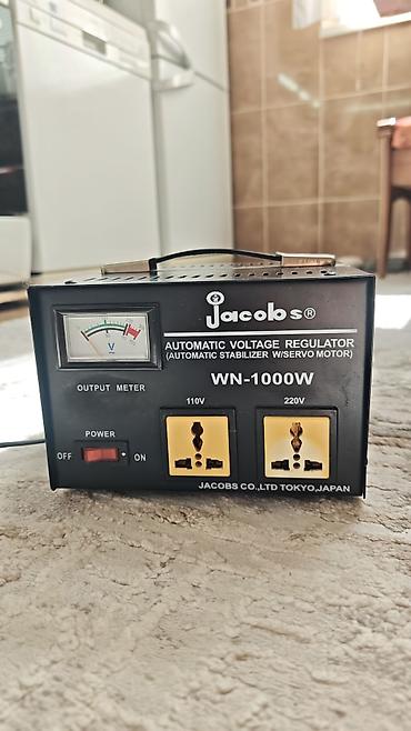 ev ramani: Jacobs WN-1000W avtomatik gərginlik tənzimləyicisi (Automatic Voltage — 2