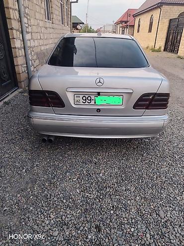 e60 m5 disk: Mercedes-Benz E-Class (W210), gümüşü rəng. - Kuzov: sedan, OEM — 2