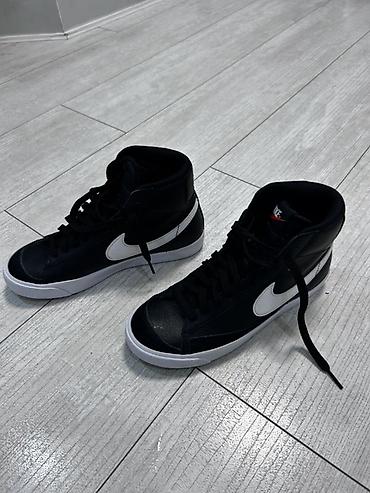 Мужские кроссовки, 37.5, 38, Nike, Б/у, цвет - Черный, Самовывоз, Платная доставка