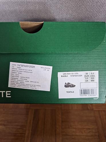 sandale gladiator: Lacoste l003 2k24 zenske. Kupljene u Office Shoes-u. Svega par puta — 6