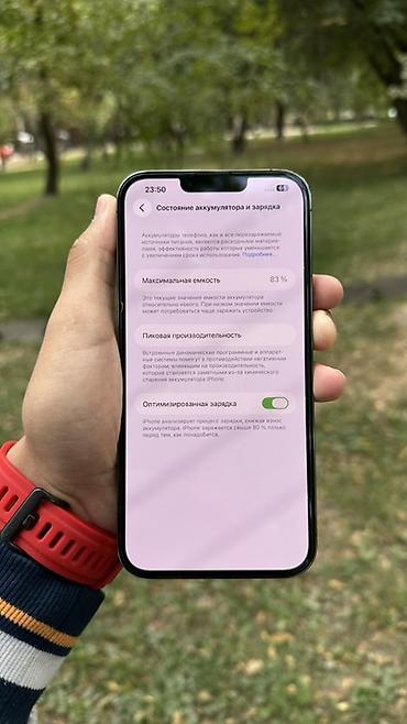 Мобильные телефоны и аксессуары: IPhone 13 Pro Max, Б/у, 256 ГБ, Графит, Чехол, 83 % — 4