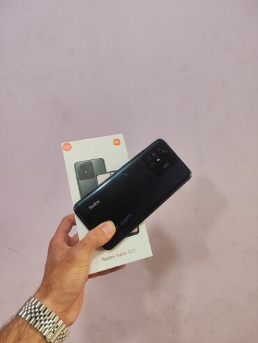 redmi note 12s qiymeti: Xiaomi Redmi Note 12S, 256 GB, rəng - Qara, 
 Barmaq izi, Face ID