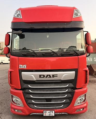 Тягач, DAF, 2018 г., Тентованный