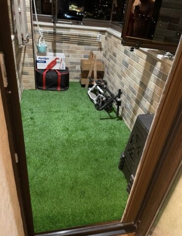 Linoleum: Qi̇ymətlər 10 azn başlayir depodan bir başa satiş suni̇ qazonlar — 10