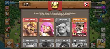 İT, komputerlər, əlaqə: Clash of Clans hesabı – Asıl Kənd - Oyun səviyyəsi: 94 - Profil adı — 8