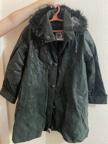 зимние женские куртки с капюшоном: Пуховик, XL, XXL