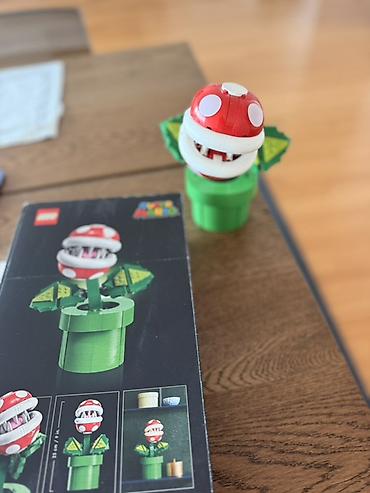 oyuncaq avtomat: LEGO Super Mario – Piranha Plant qurma dəsti - Rəsmi LEGO seti, Super — 1