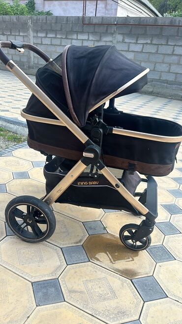 коляска gold baby: Коляска, цвет - Черный