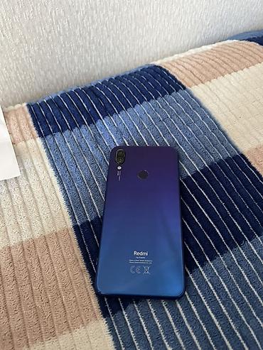 galaxy 6: Redmi, Redmi Note 7, Б/у, 128 ГБ, цвет - Синий, 2 SIM — 2