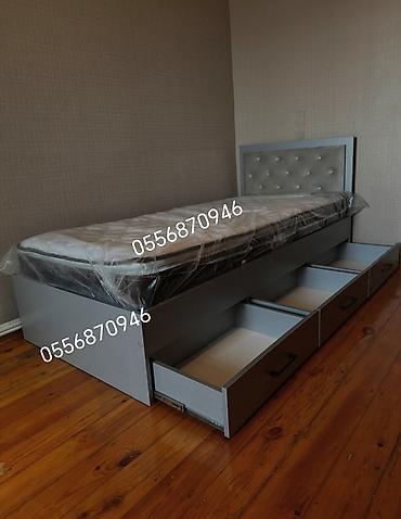 Sifarişlə çarpayılar: Birnəfərlik, Bazasız, Pulsuz matras, Siyirməsiz, Rusiya, Mat laminat — 3