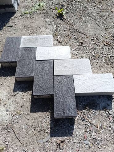 Террасная модульная плитка: Тротуарная плитка в форме восьмиугольников с узором в центре и — 11