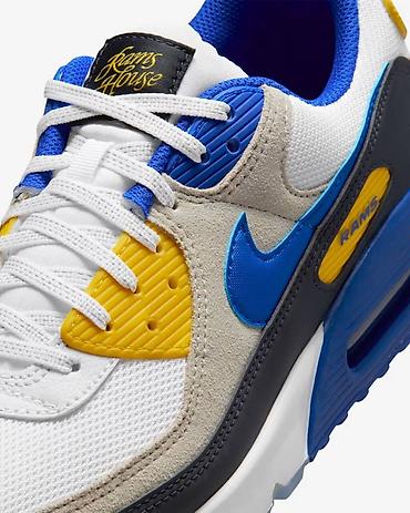 air max 90: Мужские кроссовки, 40.5, Nike, Новый, цвет - Синий, Бесплатная доставка, Самовывоз, Платная доставка — 5