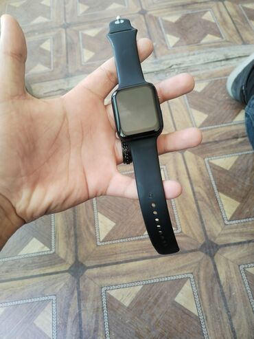 apple watch 4: Yeni, Smart saat, Sensor ekran, rəng - Qara