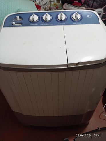 стиральная машина lg 7 кг цена бишкек: Стиральная машина Б/у, Полуавтоматическая, До 7 кг