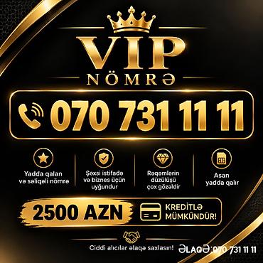 VIP nömrə: 070 731 11 11 Xüsusiyyətlər: - Yadda qalan və səliqəli lalafo.az -da VIP nömrə: 070 731 11 11 Xüsusiyyətlər: - Yadda qalan və səliqəli