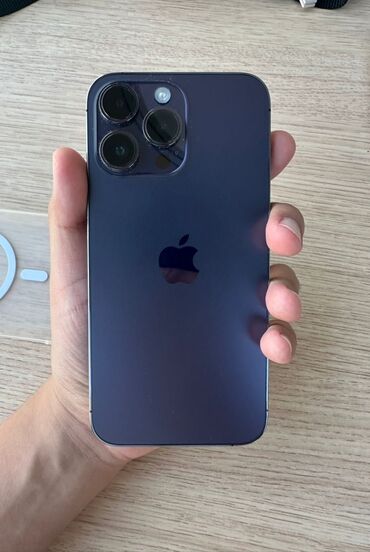 14 про макс цена бу: IPhone 14 Pro Max, Б/у, 512 ГБ, Deep Purple, Защитное стекло, Чехол, 81 %