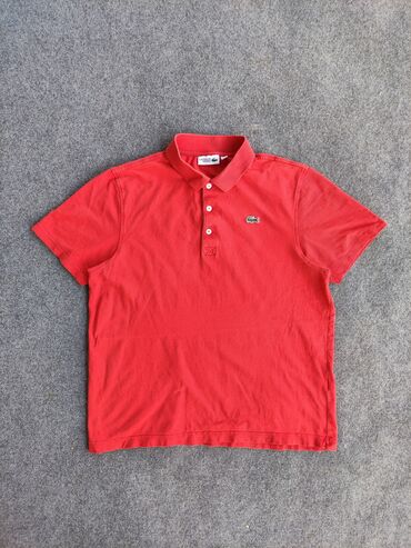 oglan koynekler: Polo köynək, Lacoste, L (EU 40), rəng - Qırmızı