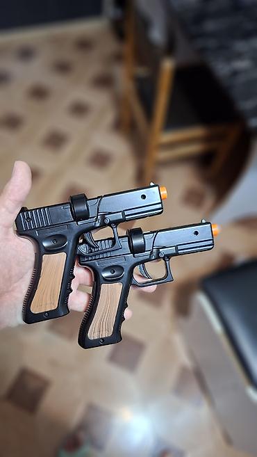 5 acilan tufəng: Məhsul: “Smash Gun” oyuncaq TAM DEMİR tapança (simulyasiya model) — 1