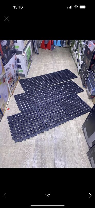 Грязезащитные и придверные коврики: Придверный коврик Новый, Наружный, 60 см * 90 см, Прямоугольный, цвет - Черный — 23